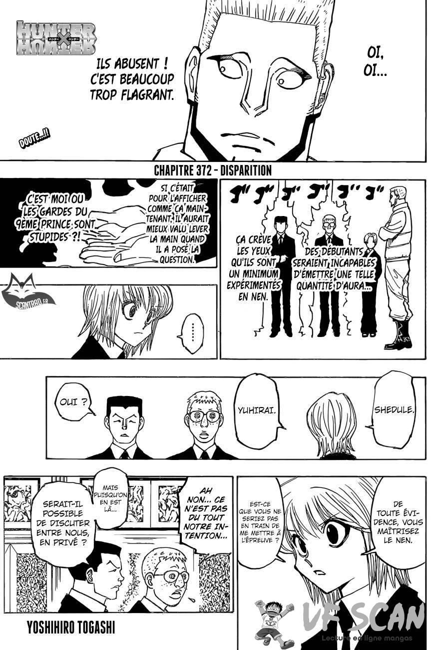  HUNTER × HUNTER - Chapitre 372 - 1