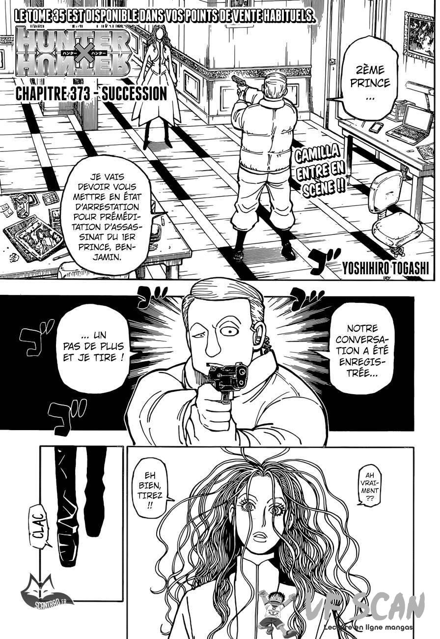  HUNTER × HUNTER - Chapitre 373 - 1