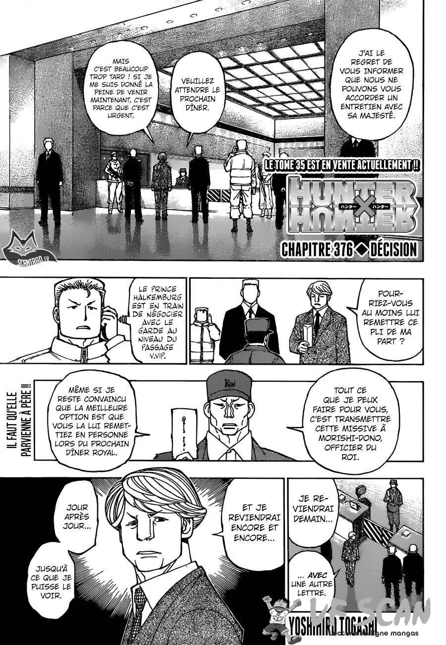  HUNTER × HUNTER - Chapitre 376 - 1