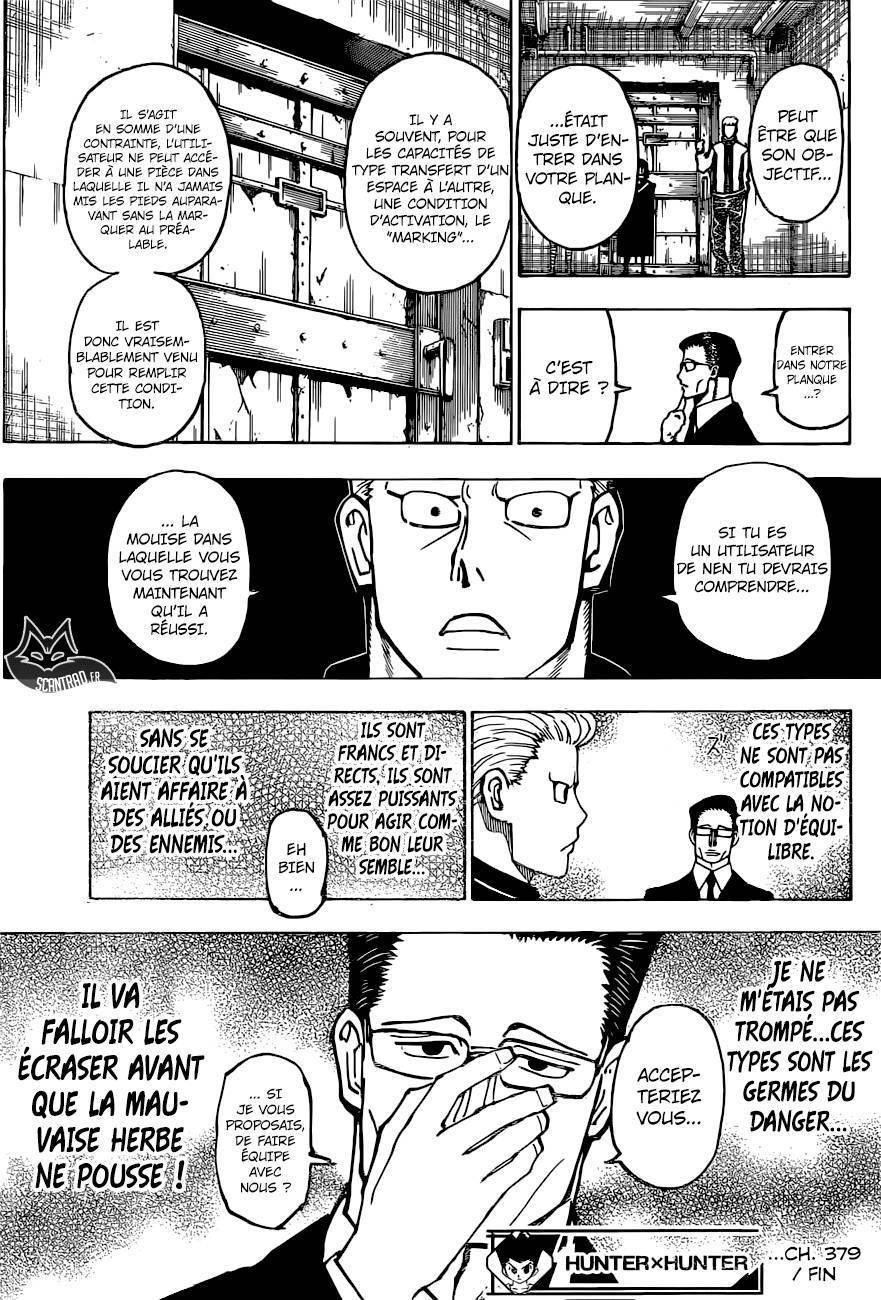  HUNTER × HUNTER - Chapitre 379 - 20