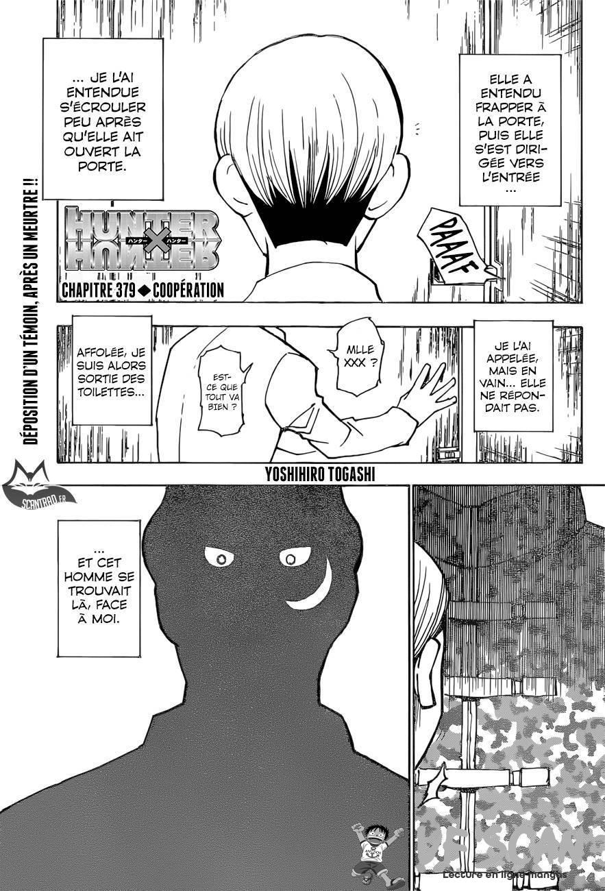  HUNTER × HUNTER - Chapitre 379 - 1