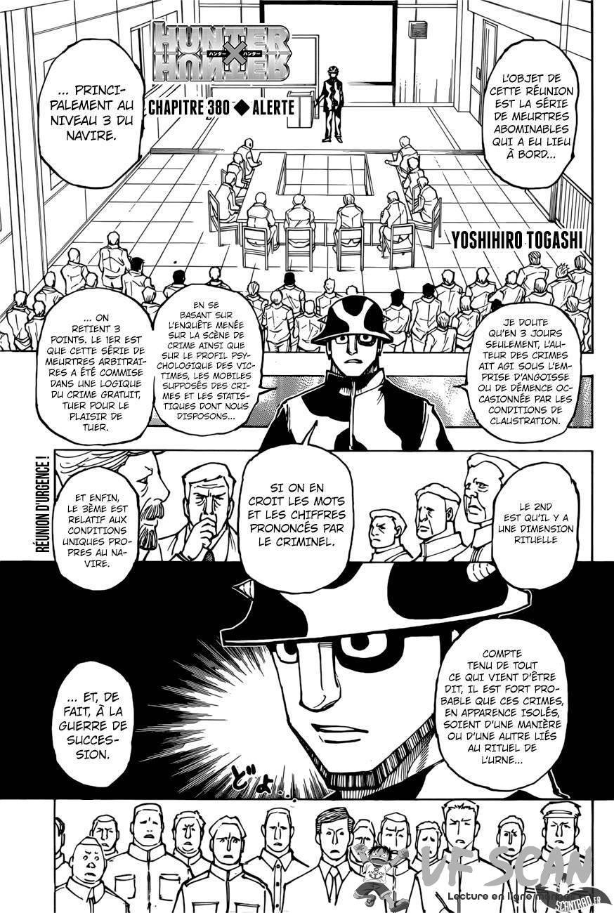  HUNTER × HUNTER - Chapitre 380 - 1