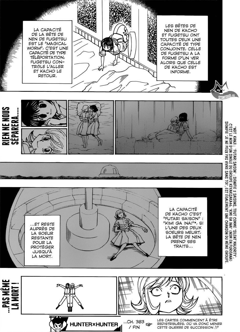  HUNTER × HUNTER - Chapitre 383 - 19