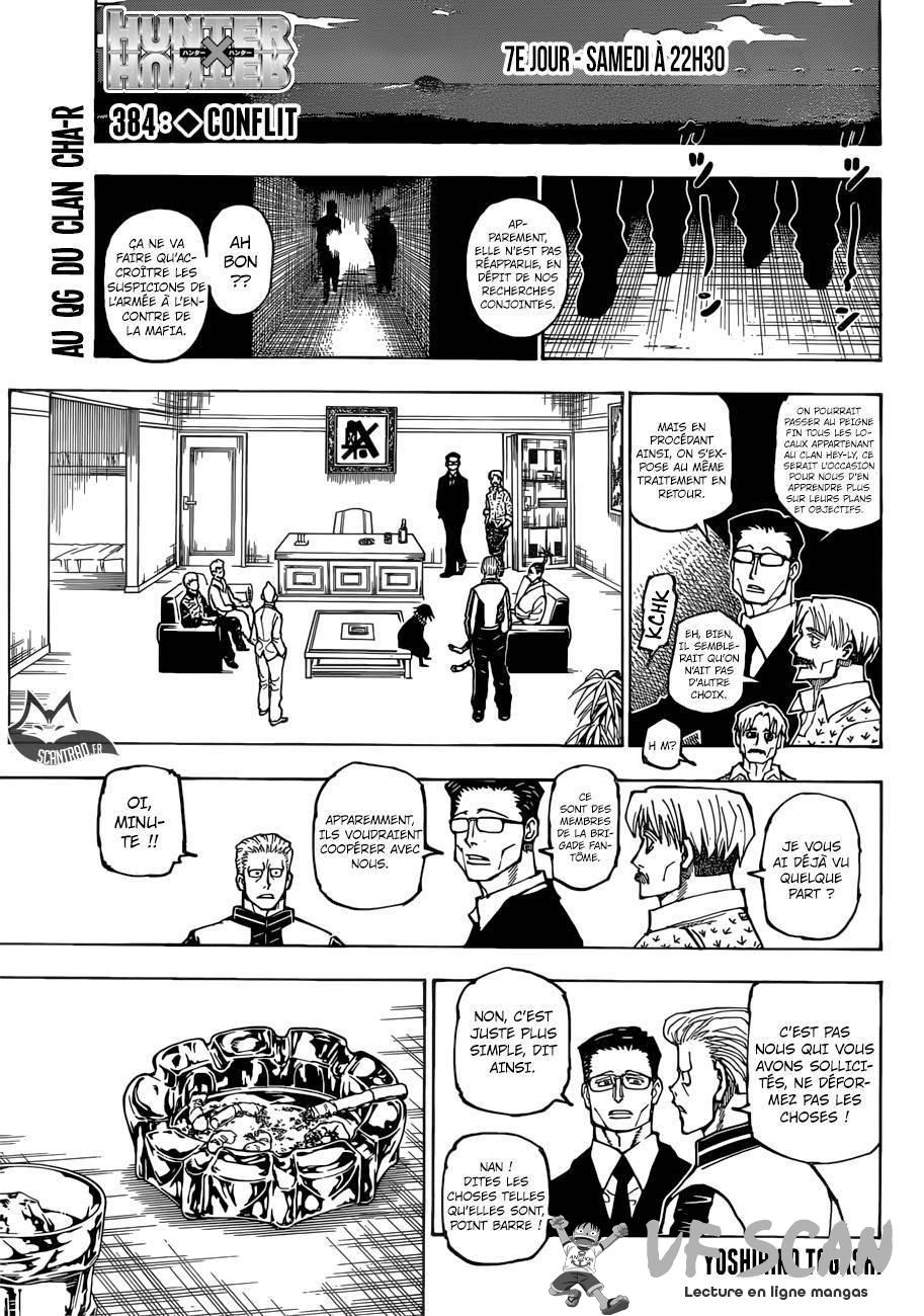  HUNTER × HUNTER - Chapitre 384 - 1