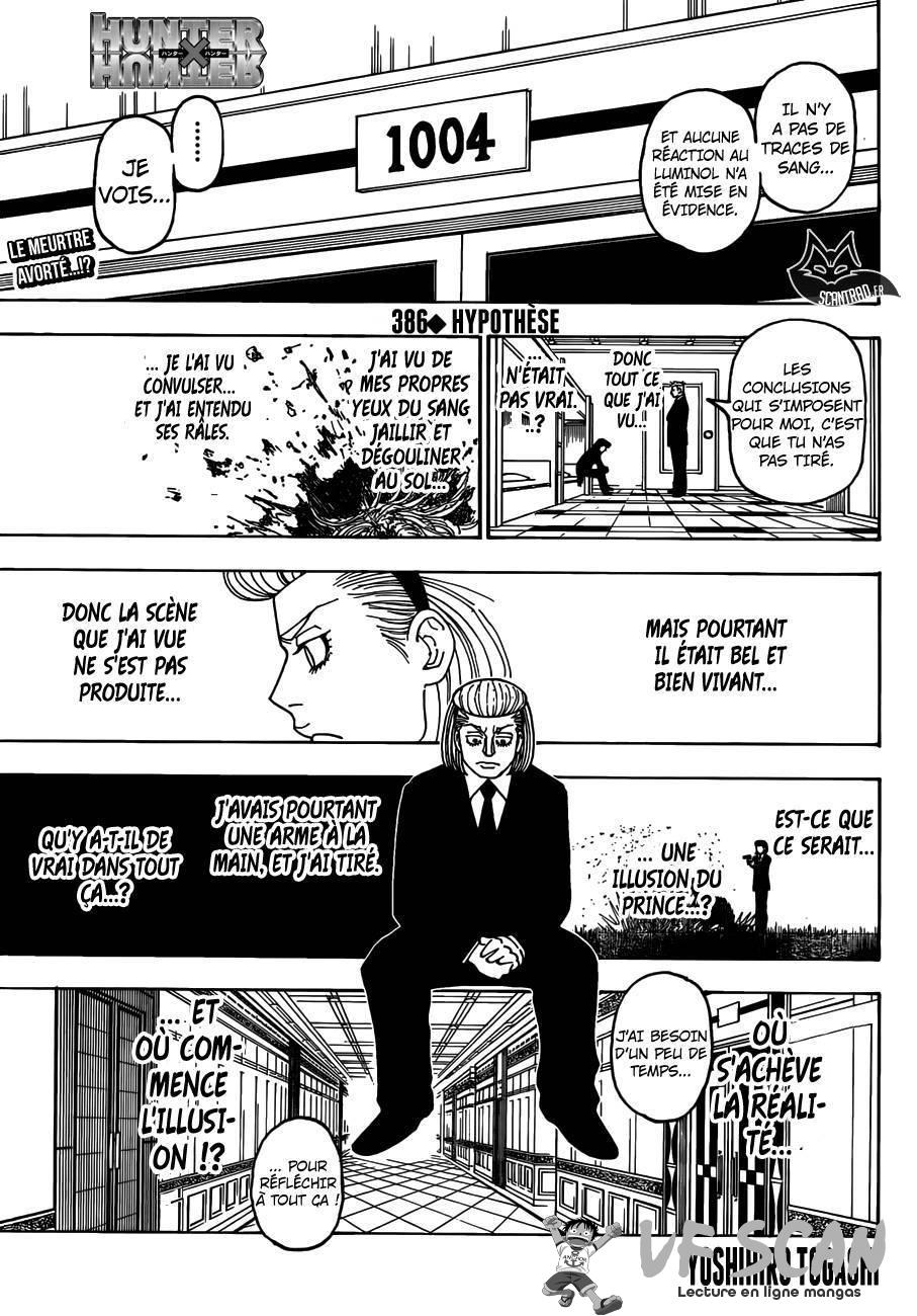  HUNTER × HUNTER - Chapitre 386 - 1