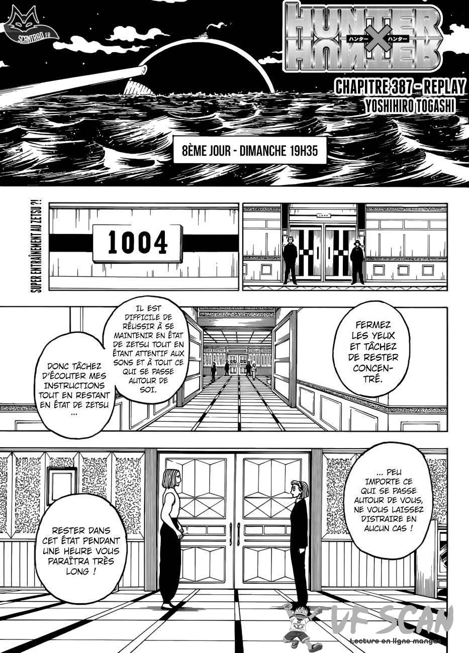  HUNTER × HUNTER - Chapitre 387 - 1