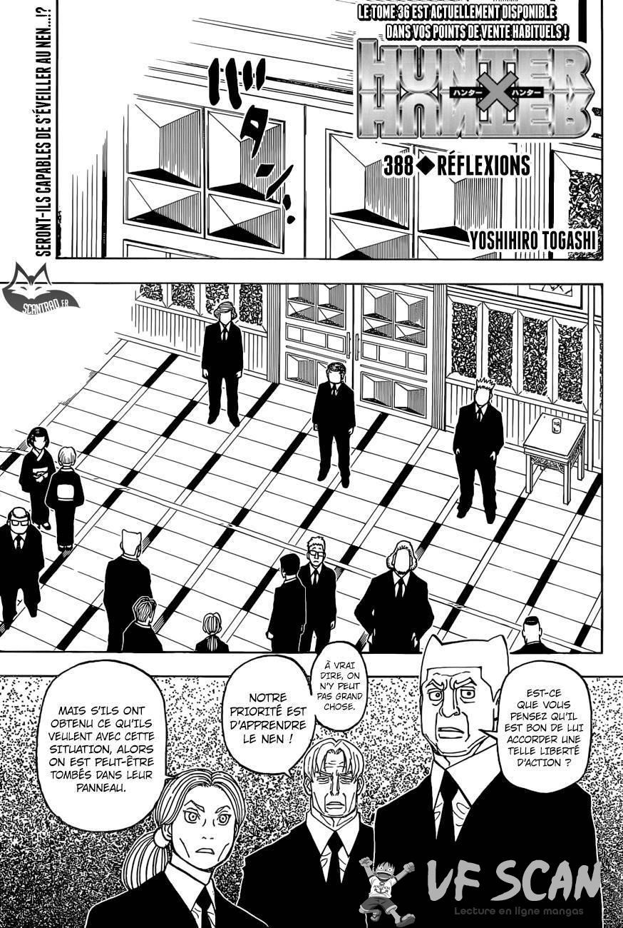  HUNTER × HUNTER - Chapitre 388 - 1