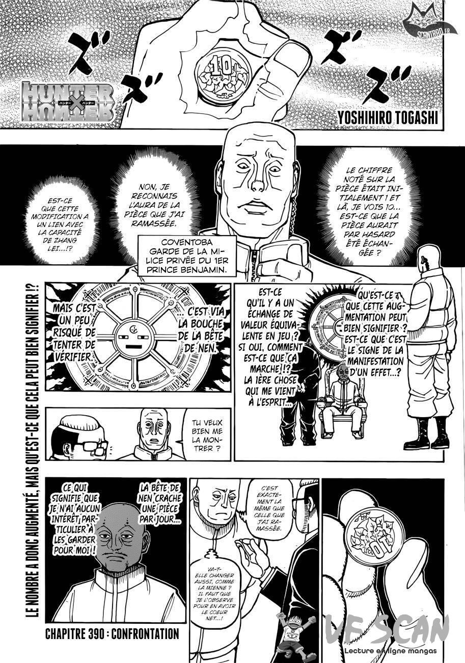  HUNTER × HUNTER - Chapitre 390 - 1