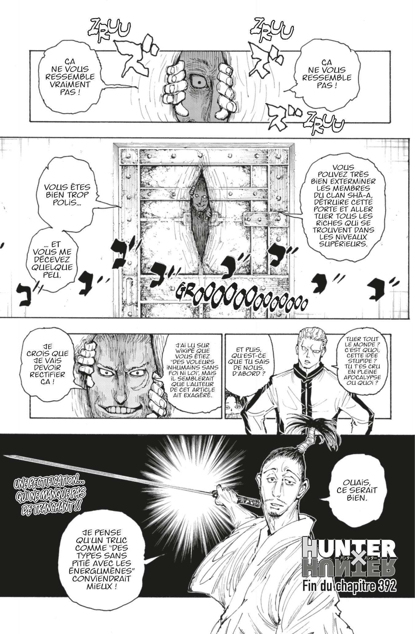  HUNTER × HUNTER - Chapitre 392 - 19