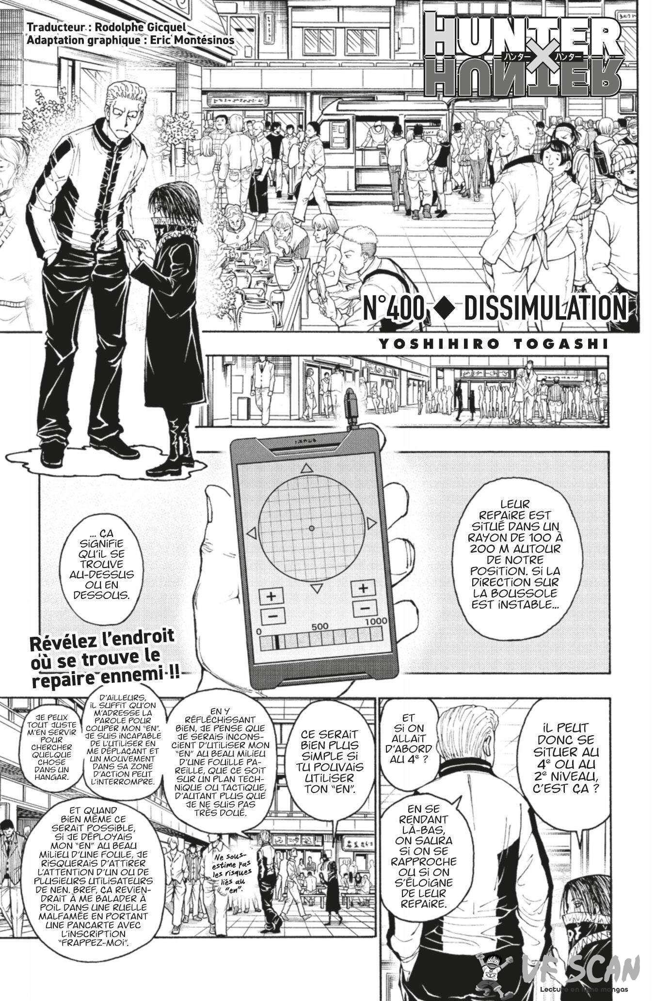  HUNTER × HUNTER - Chapitre 400 - 1