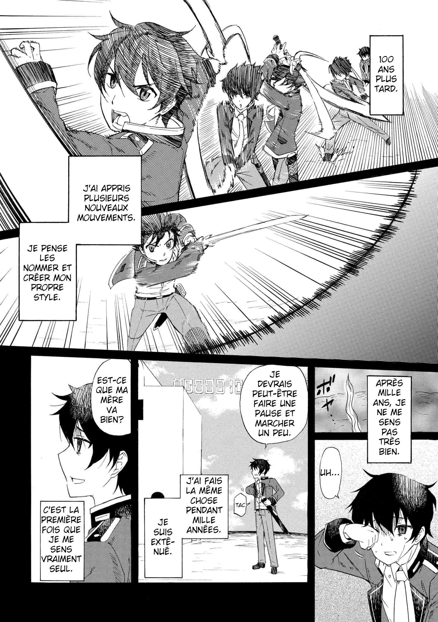  Ichiokunen Button wo Rendashita Ore wa, Kizuitara Saikyou ni Natteita – Rakudai Kenshi no Gakuin Musou - Chapitre 1.2 - 7