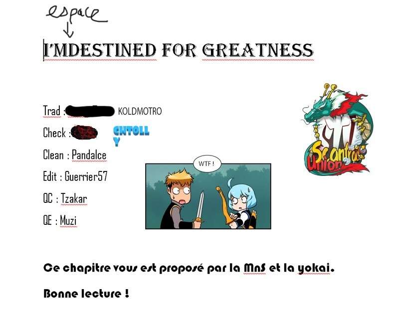  I’m Destined for Greatness! - Chapitre 8 - 10