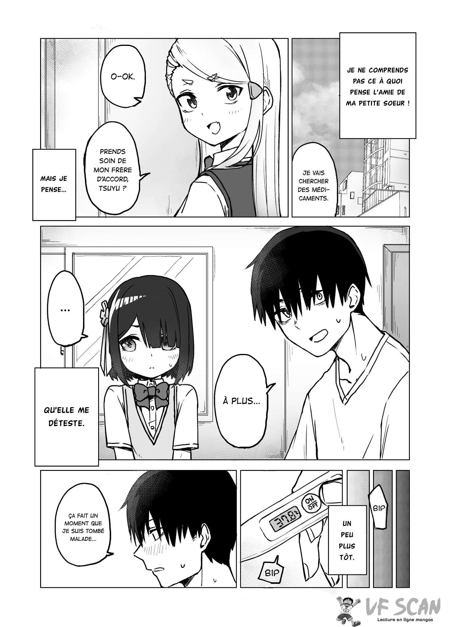  Imouto no Tomodachi ga Nani Kangaeteru no ka Wakaranai - Chapitre 4 - 1