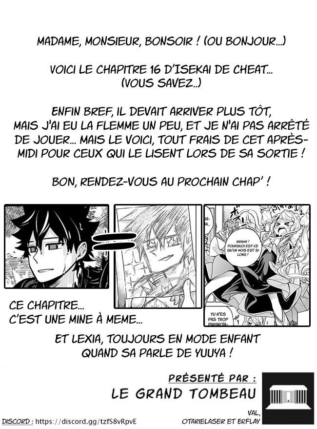  Isekai de Cheat Skill wo te ni Shita ore wa, Genjitsu Sekai wo mo Musou Suru – Level Up wa Jinsei wo Kaeta - Chapitre 16 - 28