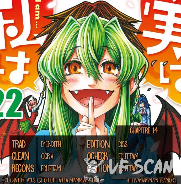  Jitsu wa Watashi wa - Chapitre 14 - 1