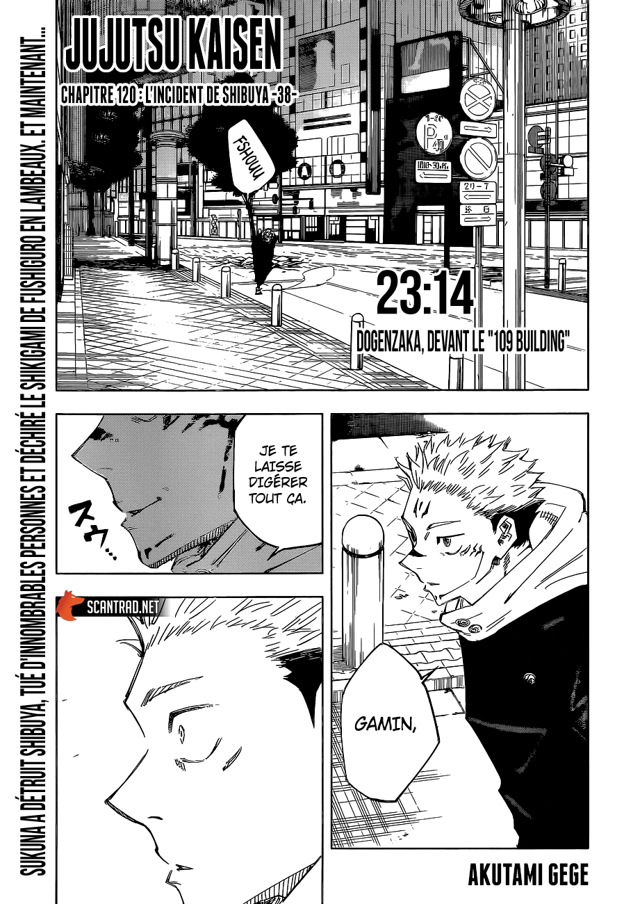  Jujutsu Kaisen - Chapitre 120 - 1