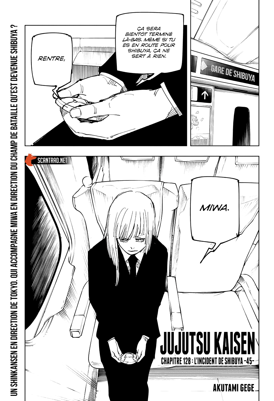  Jujutsu Kaisen - Chapitre 128 - 1