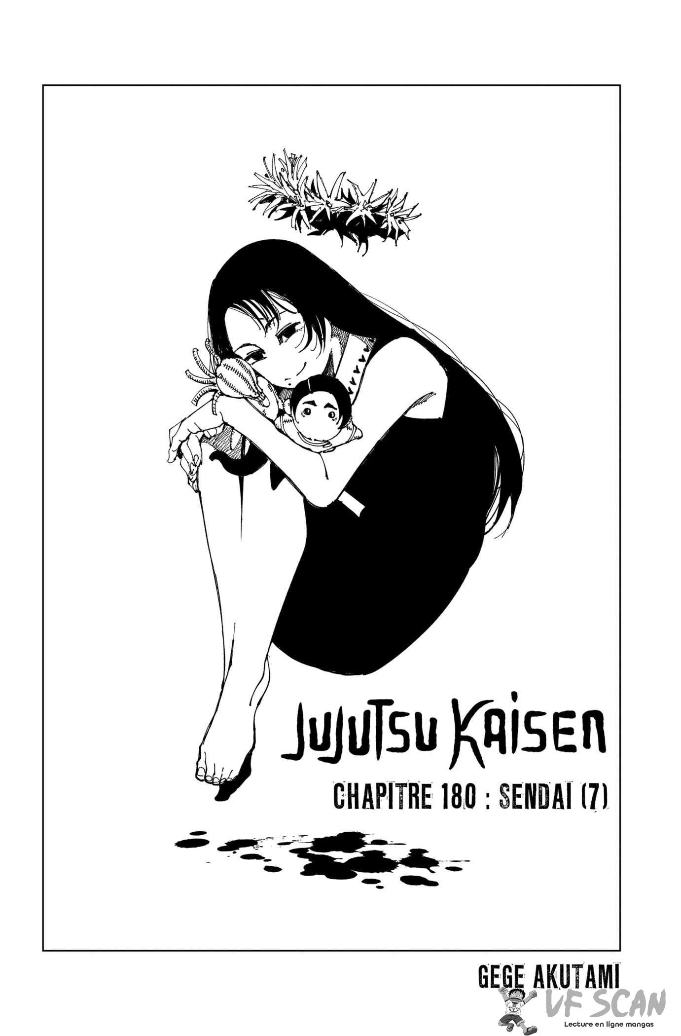  Jujutsu Kaisen - Chapitre 180 - 1