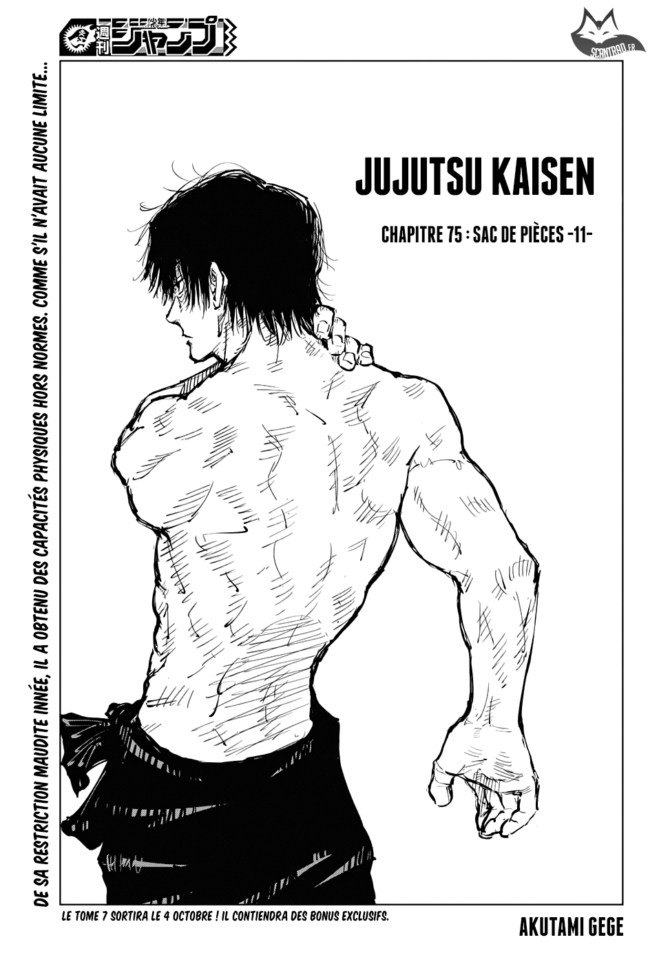  Jujutsu Kaisen - Chapitre 75 - 1