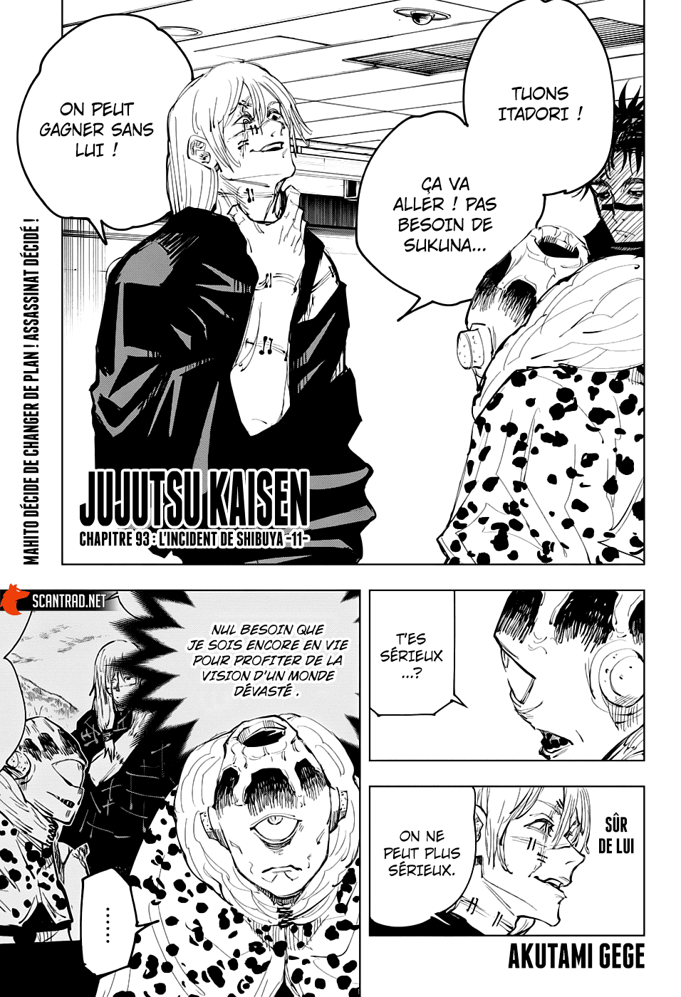  Jujutsu Kaisen - Chapitre 93 - 1