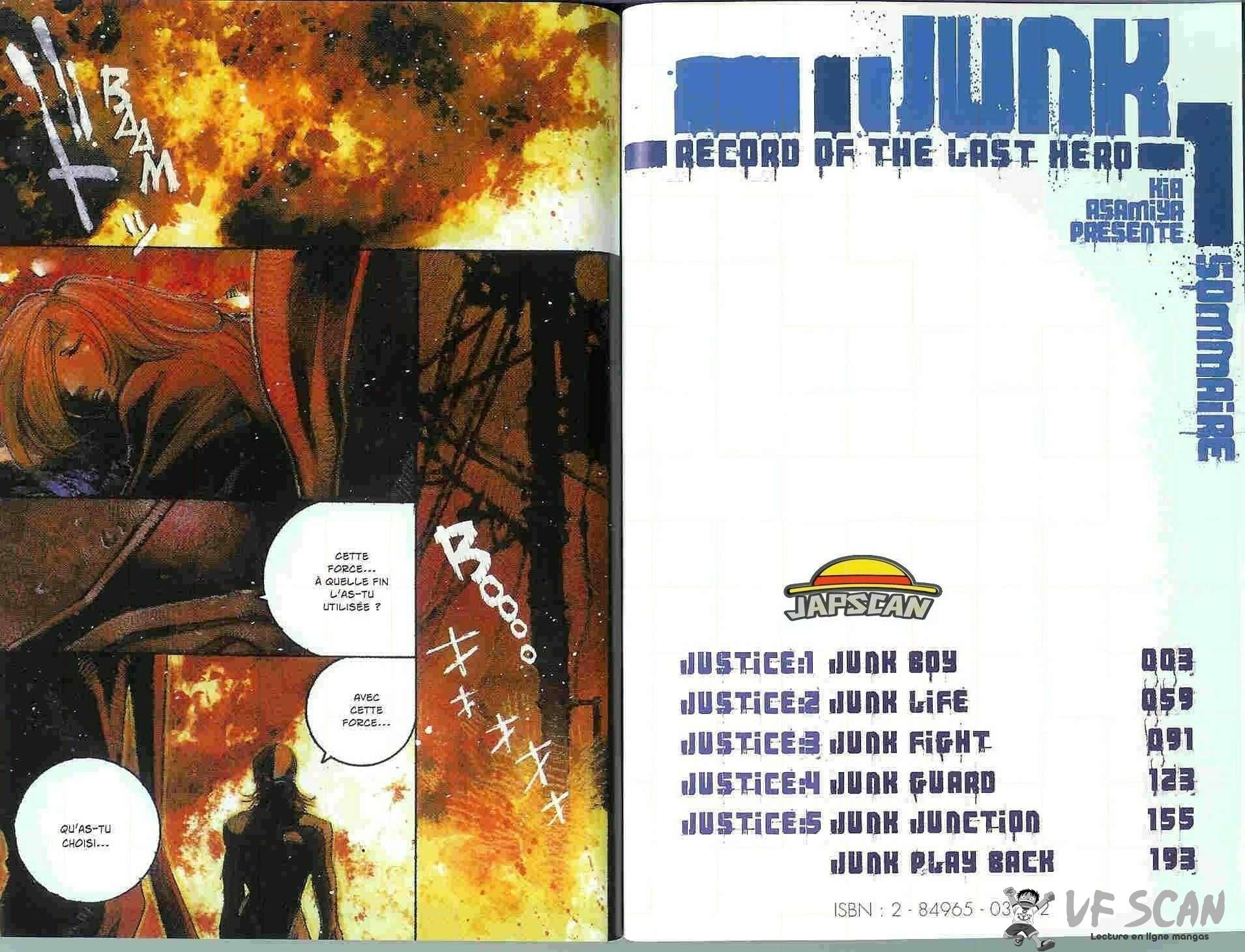  Junk -Record of the Last Hero- - Chapitre 1 - 1