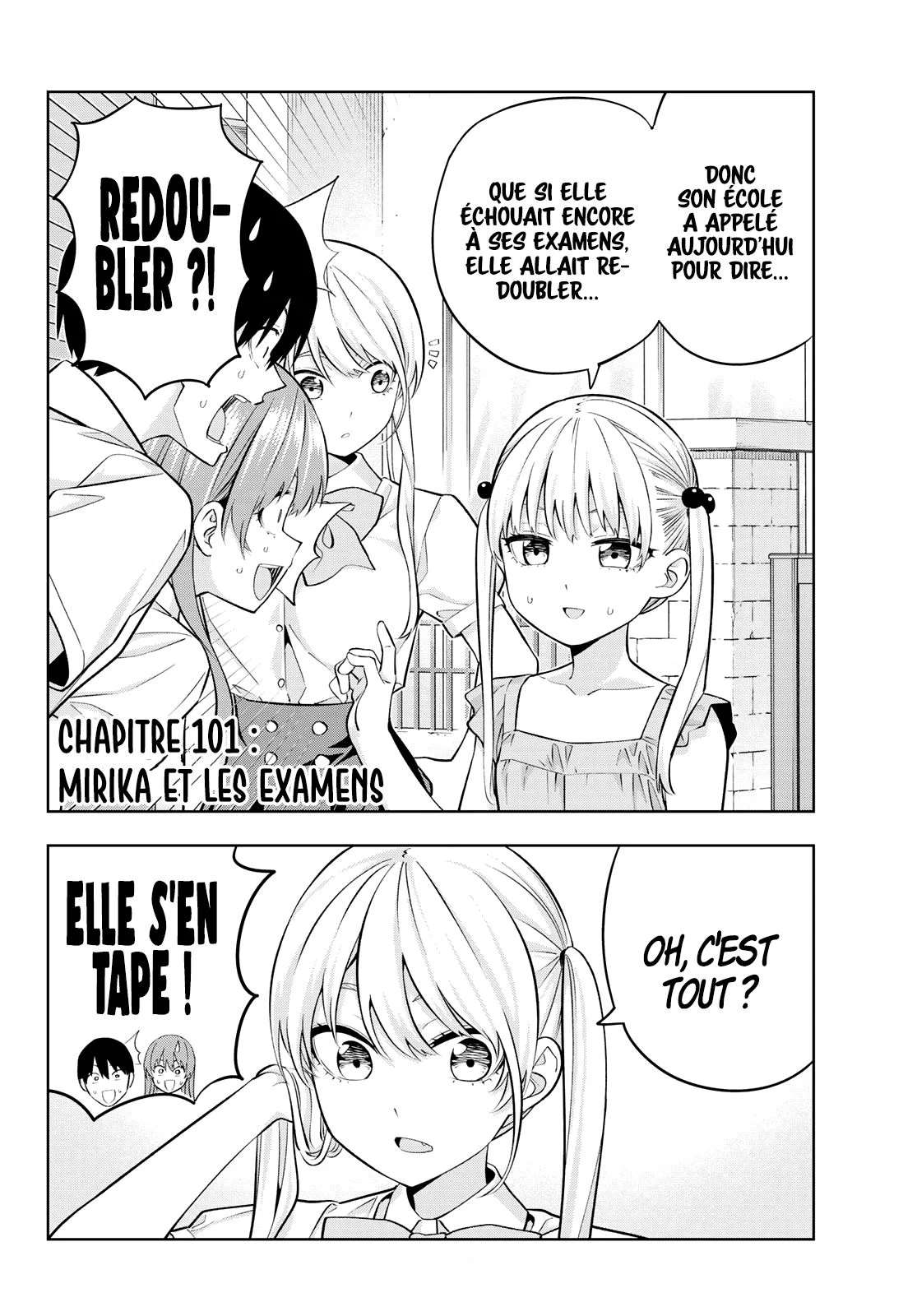  Kanojo Mo Kanojo - Chapitre 101 - 3