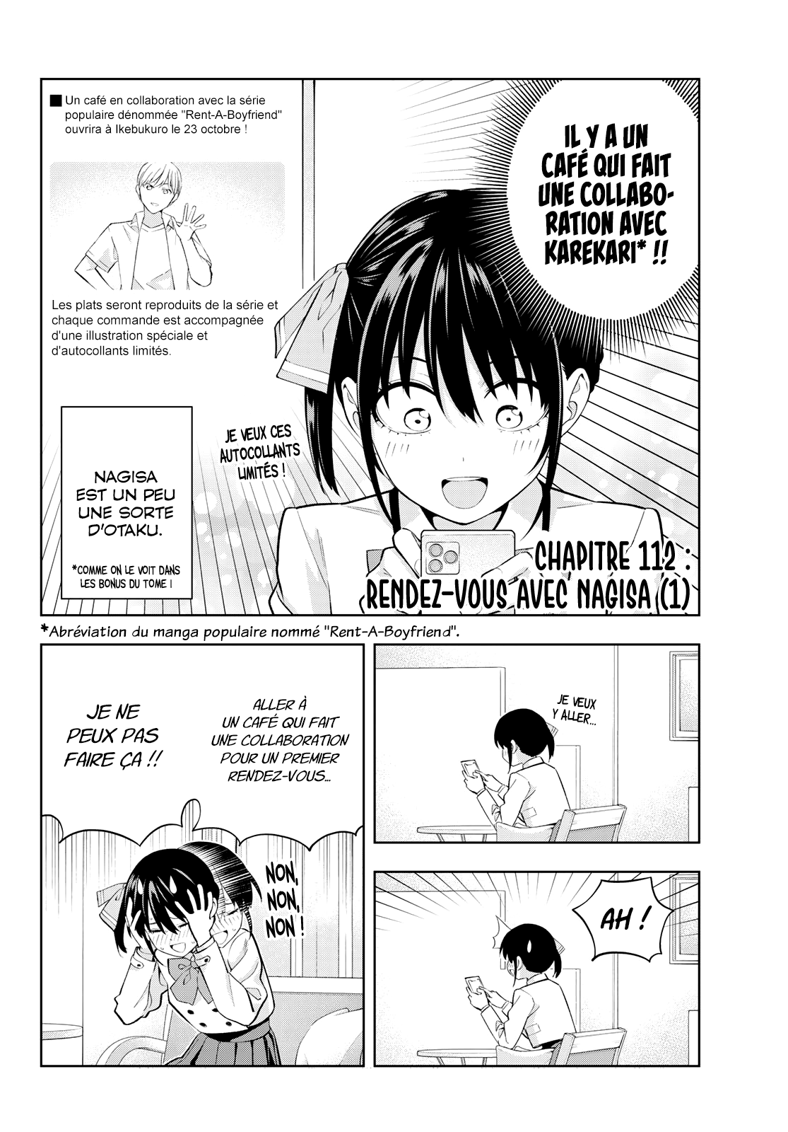  Kanojo Mo Kanojo - Chapitre 112 - 2