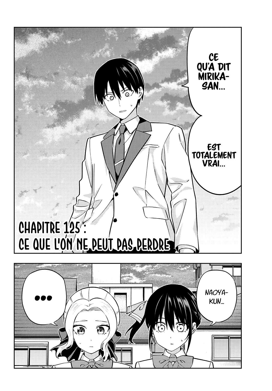  Kanojo Mo Kanojo - Chapitre 125 - 3