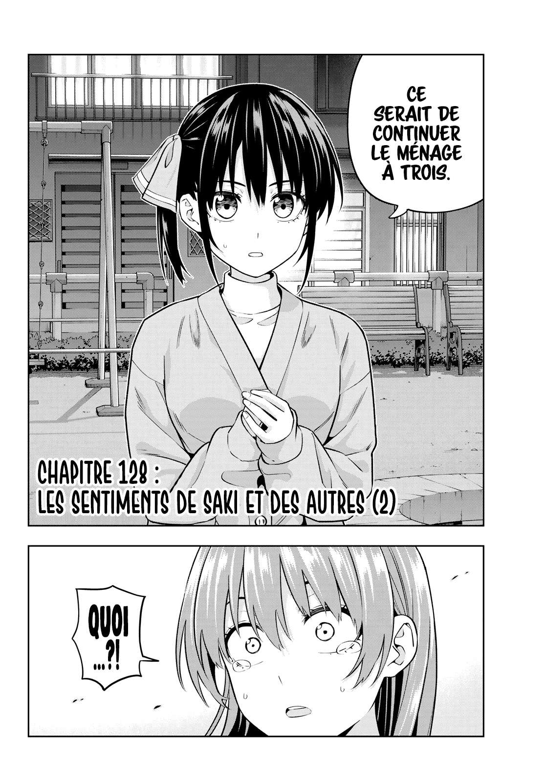  Kanojo Mo Kanojo - Chapitre 128 - 3