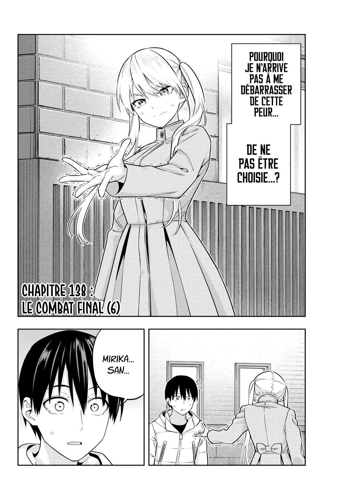  Kanojo Mo Kanojo - Chapitre 138 - 3