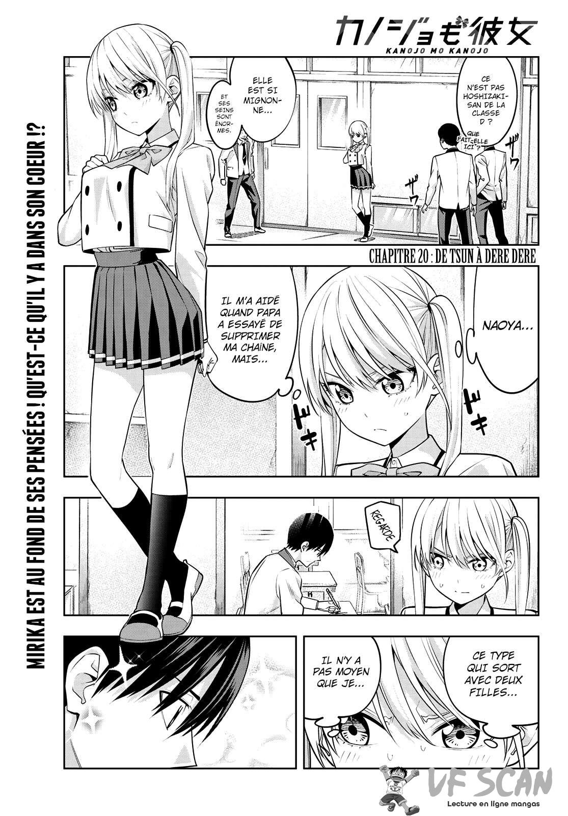  Kanojo Mo Kanojo - Chapitre 20 - 1