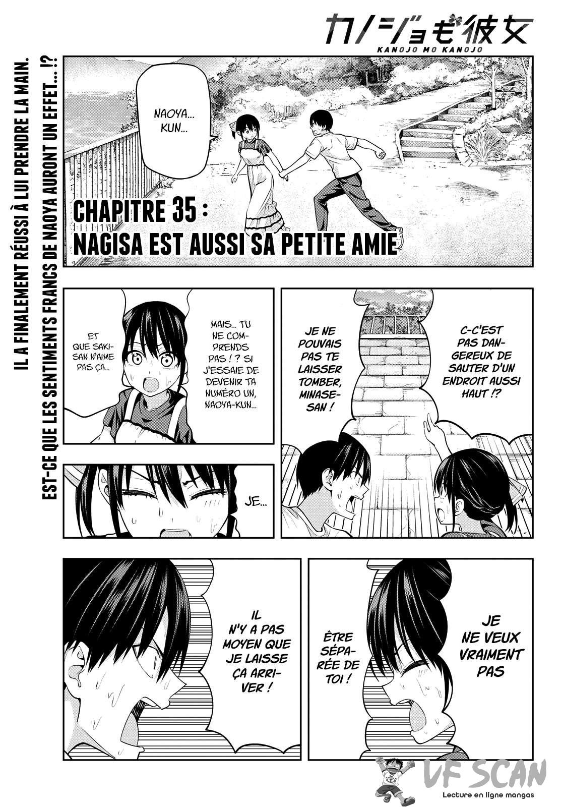  Kanojo Mo Kanojo - Chapitre 35 - 1