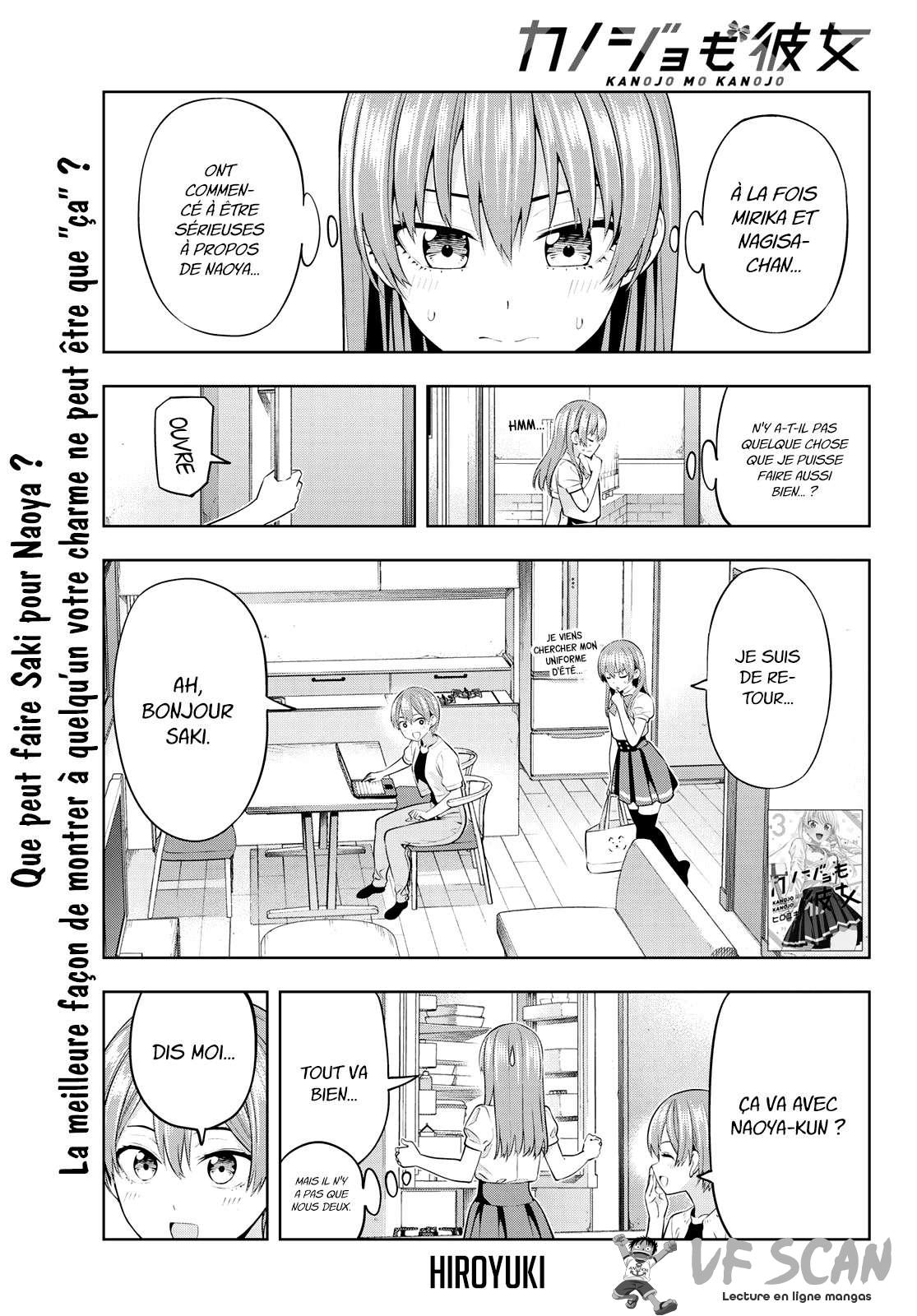  Kanojo Mo Kanojo - Chapitre 37 - 1