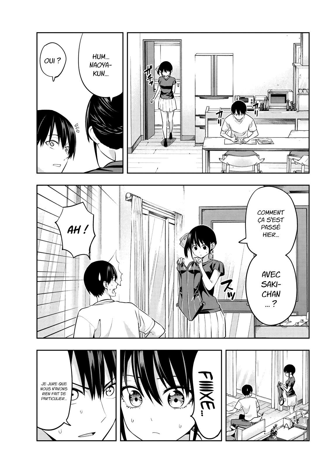  Kanojo Mo Kanojo - Chapitre 38 - 4