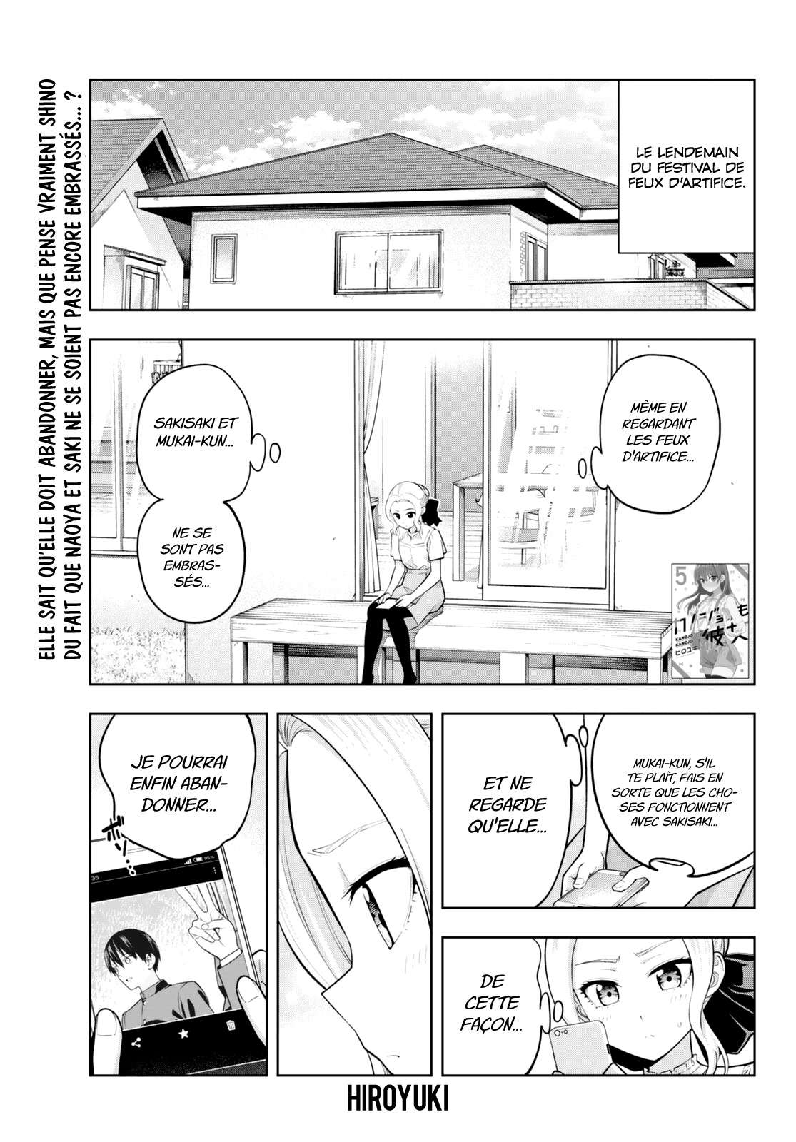  Kanojo Mo Kanojo - Chapitre 55 - 3