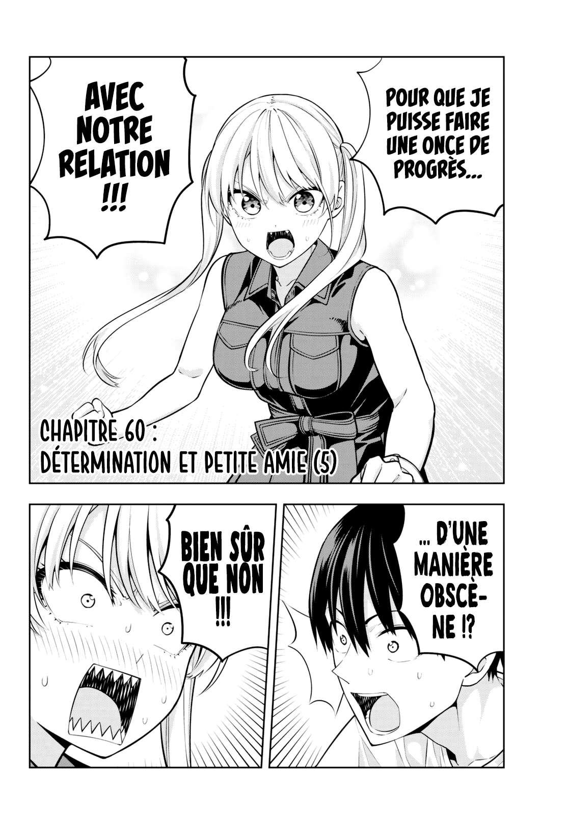  Kanojo Mo Kanojo - Chapitre 60 - 3