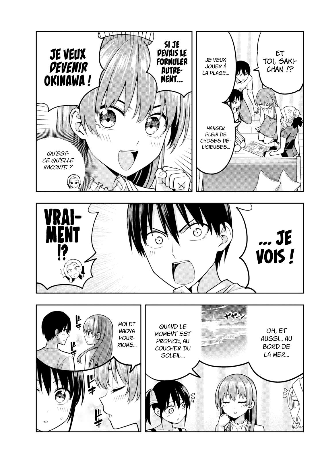  Kanojo Mo Kanojo - Chapitre 73 - 9