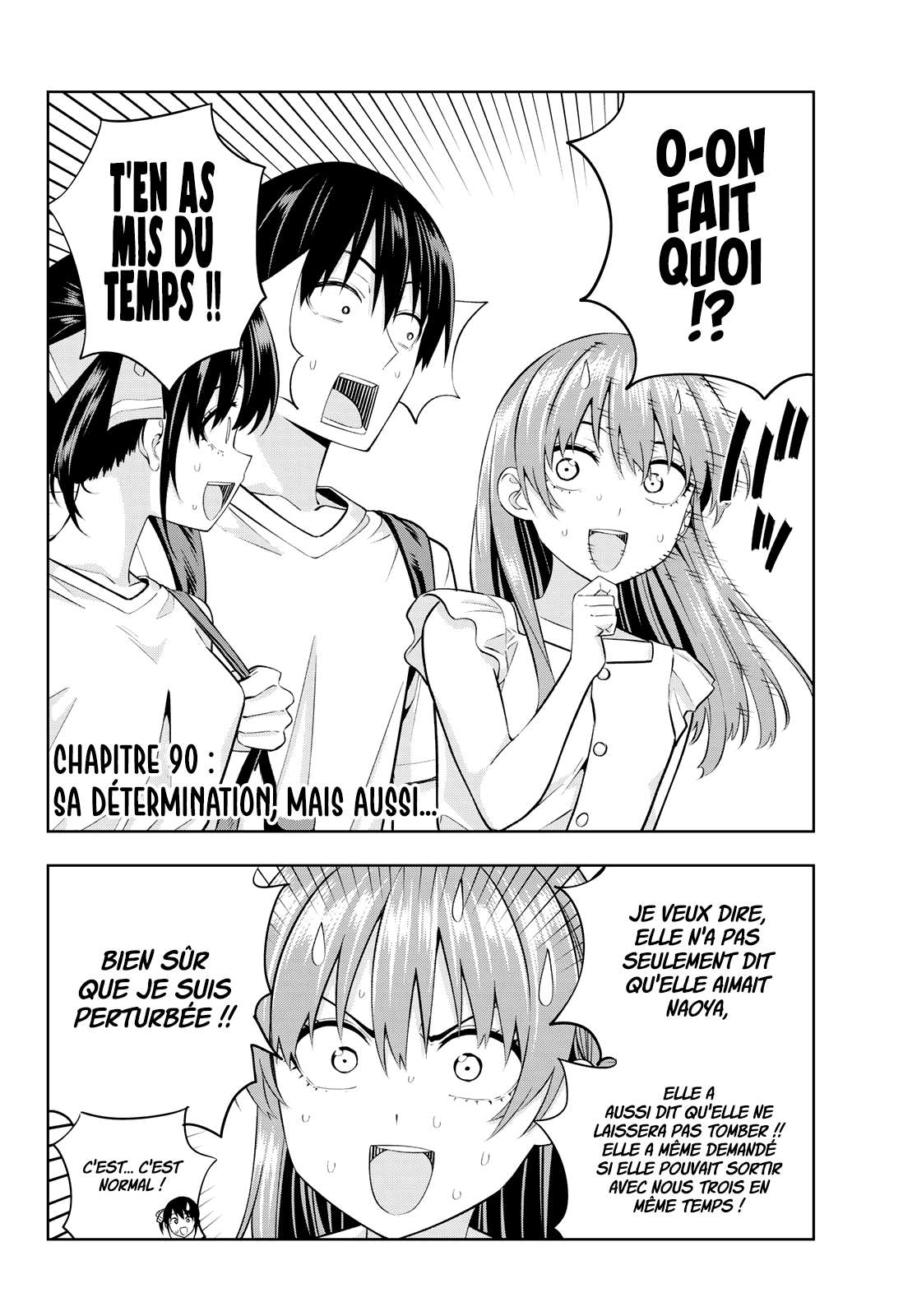  Kanojo Mo Kanojo - Chapitre 90 - 3