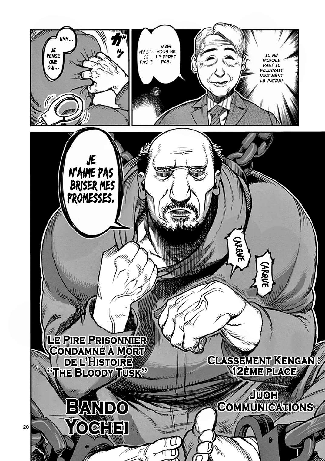  Kengan Ashura - Chapitre 39 - 20