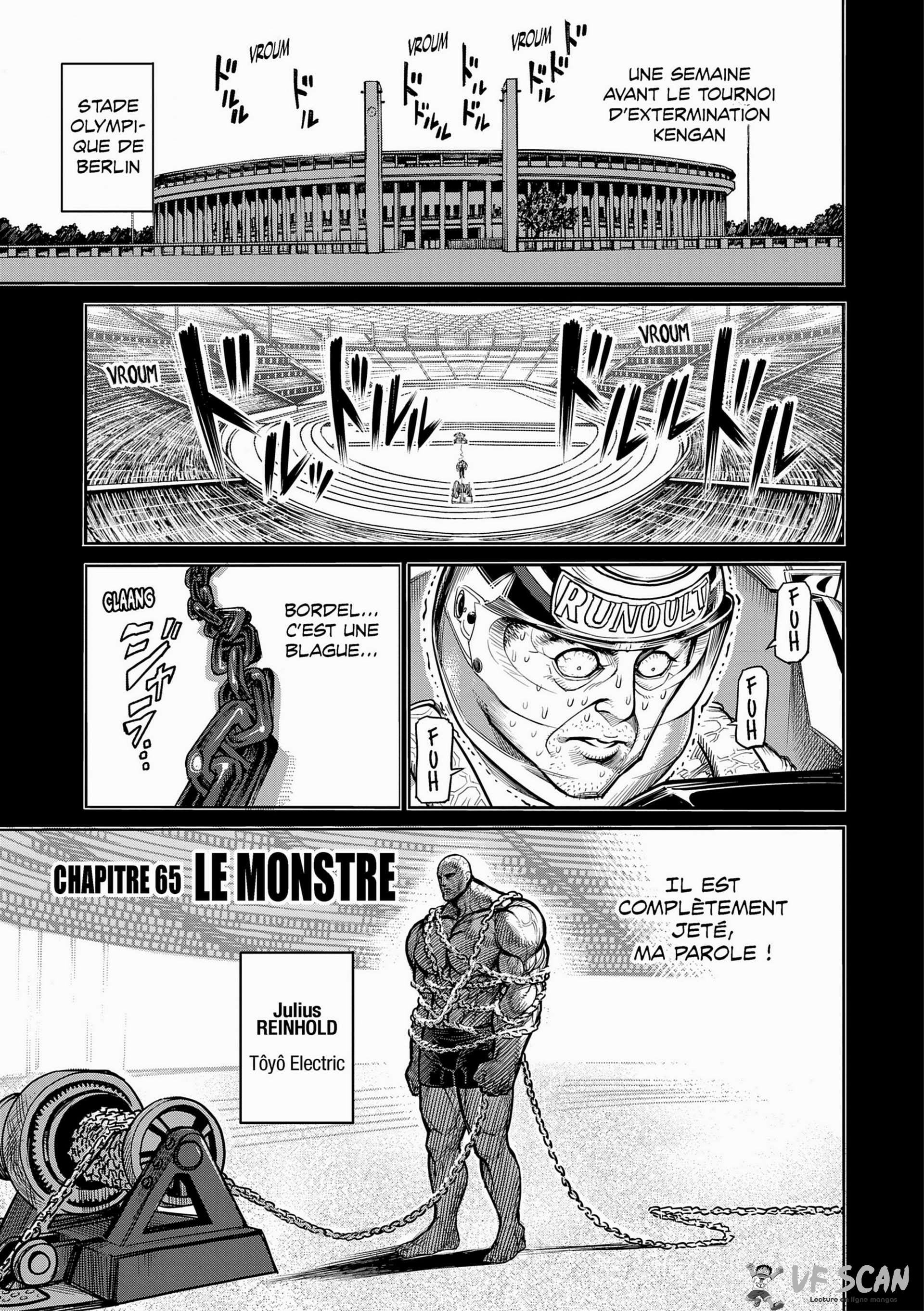  Kengan Ashura - Chapitre 65 - 1