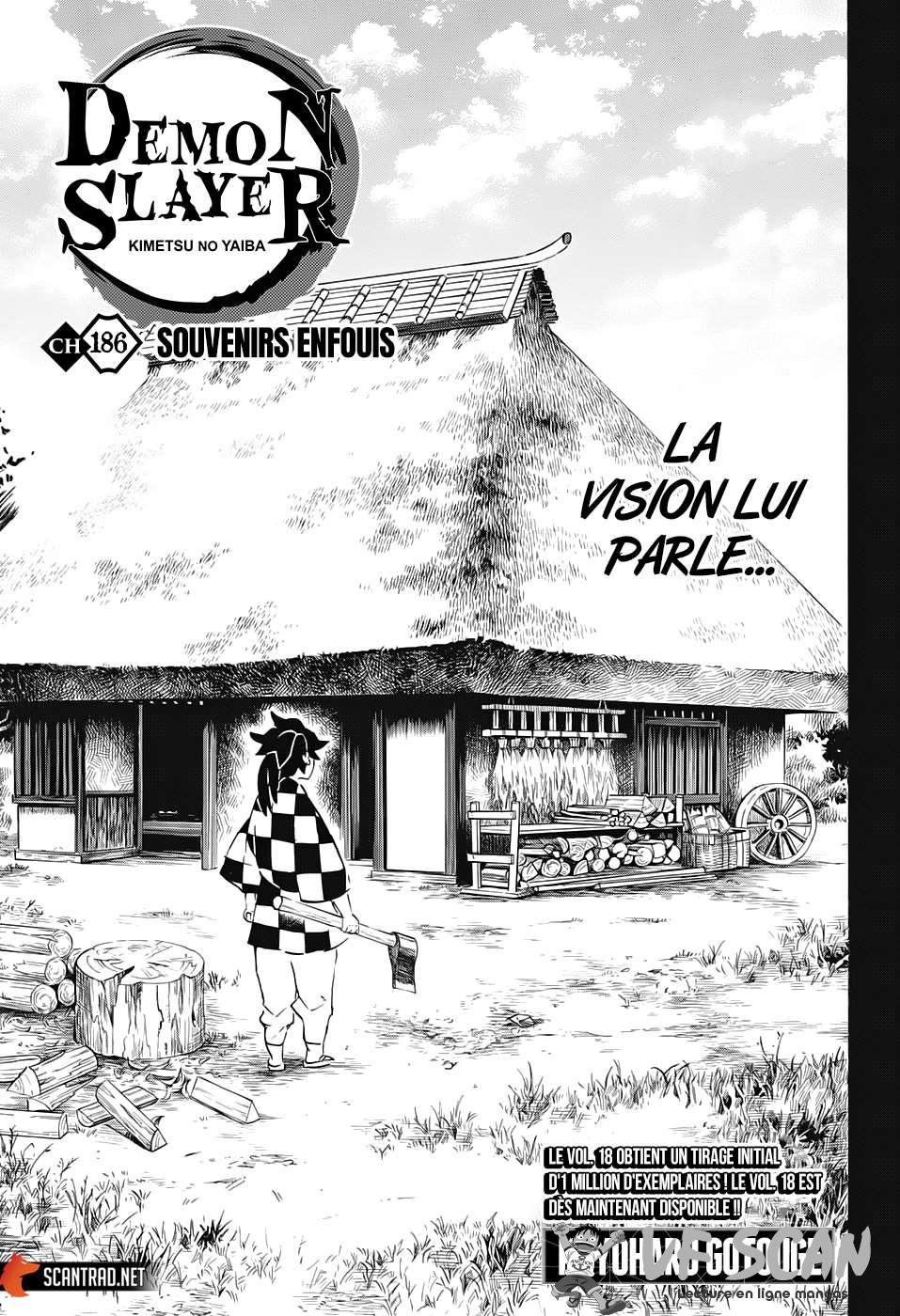  Kimetsu No Yaiba - Chapitre 186 - 1