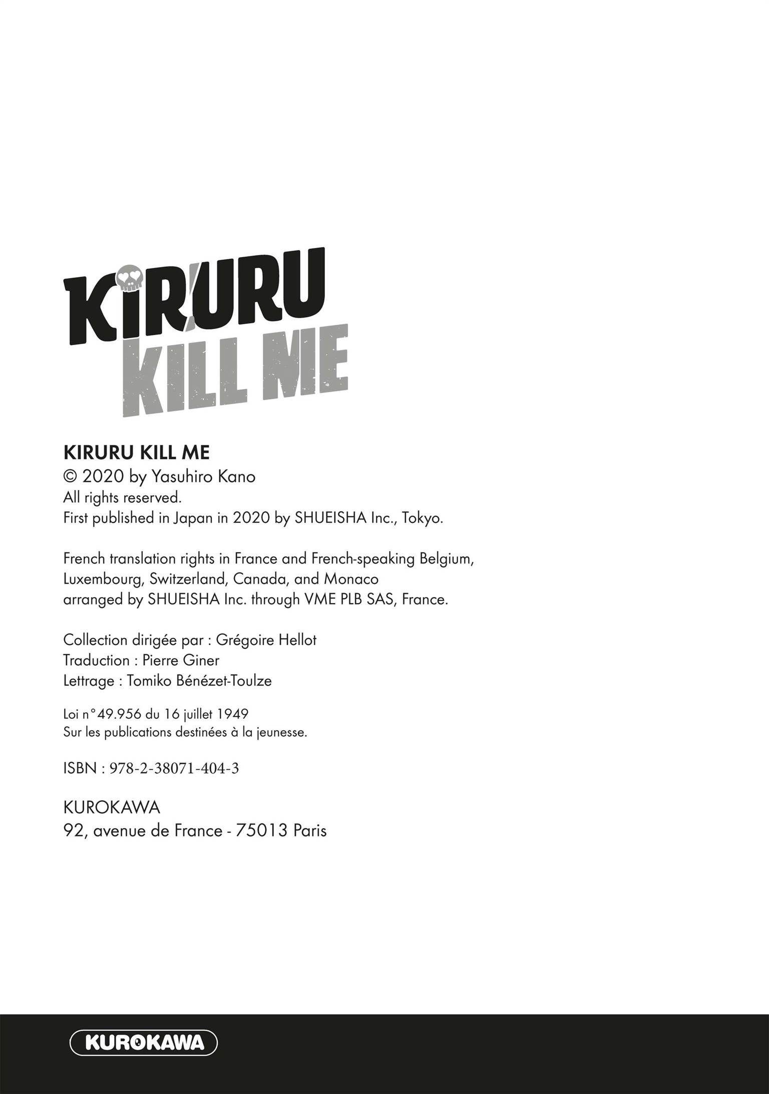  Kiruru KILL ME - Chapitre 30.5 - 38