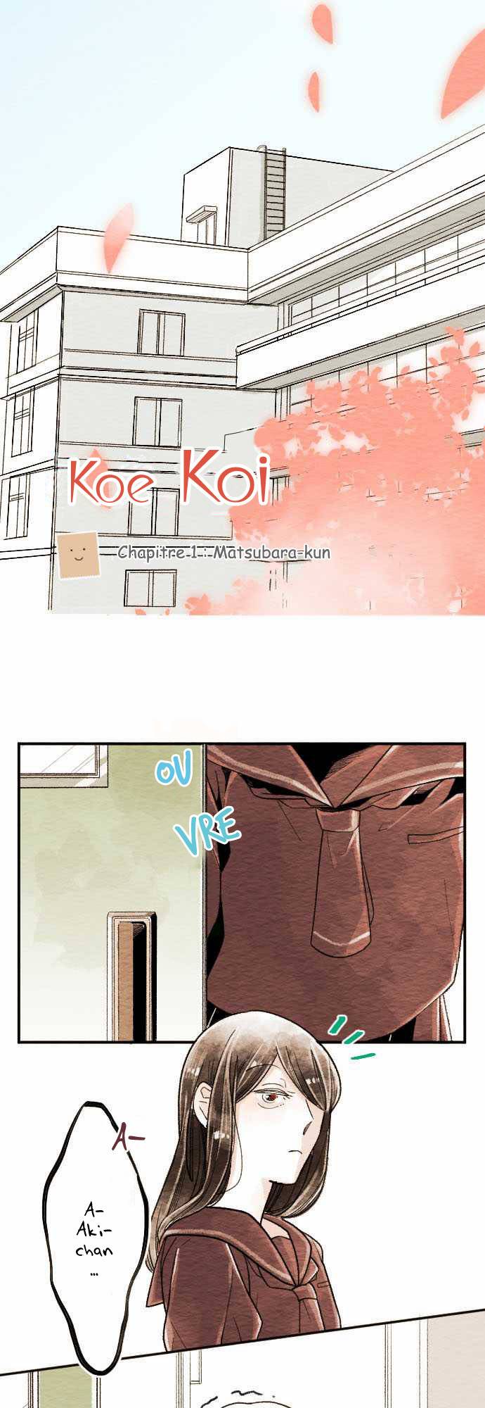  Koe Koi - Chapitre 1 - 3