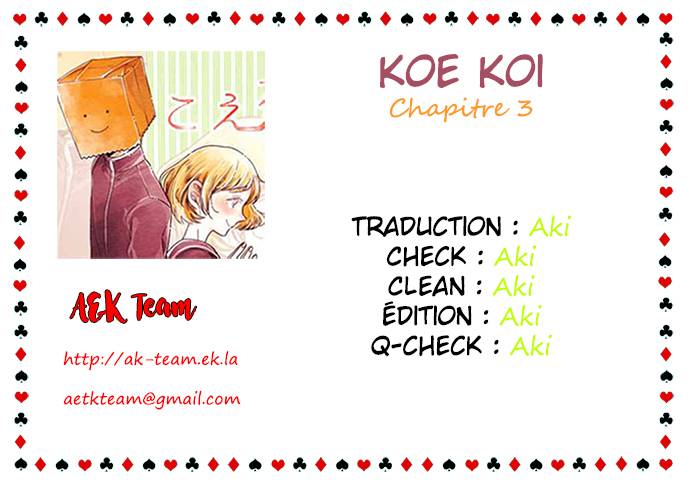  Koe Koi - Chapitre 3 - 9