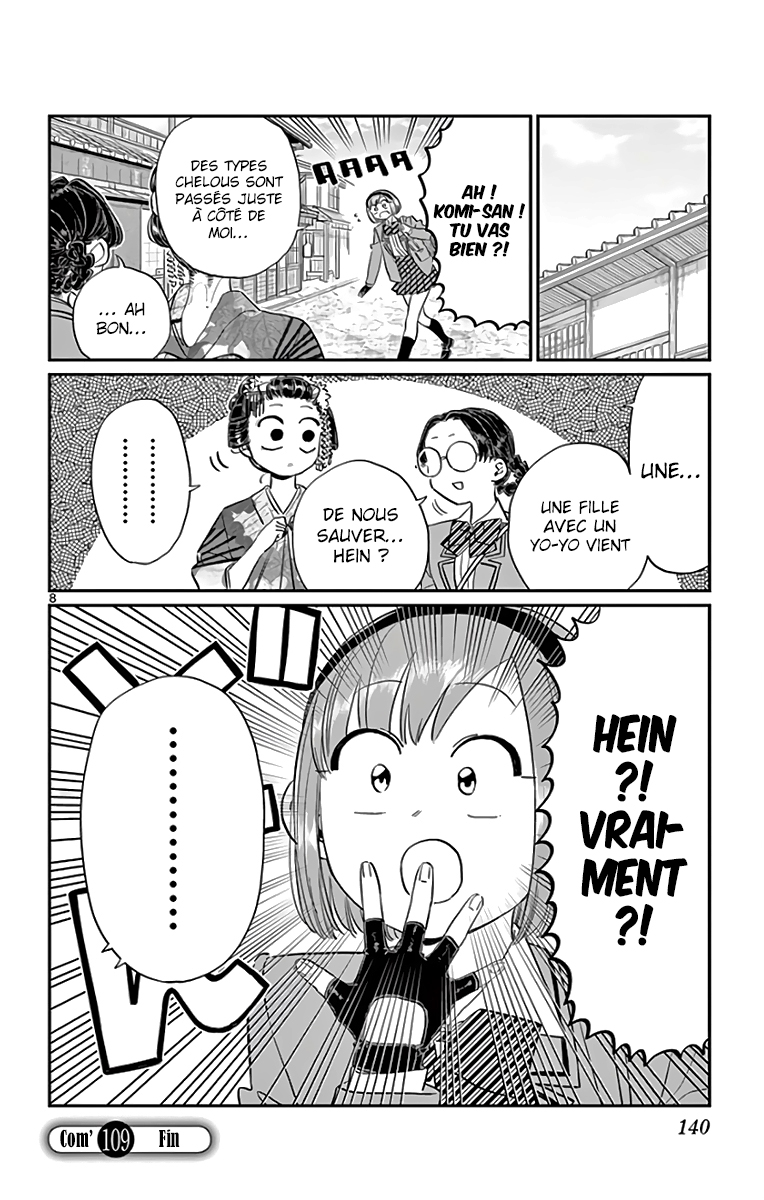  Komi-san wa Commu-shou desu. - Chapitre 109 - 8