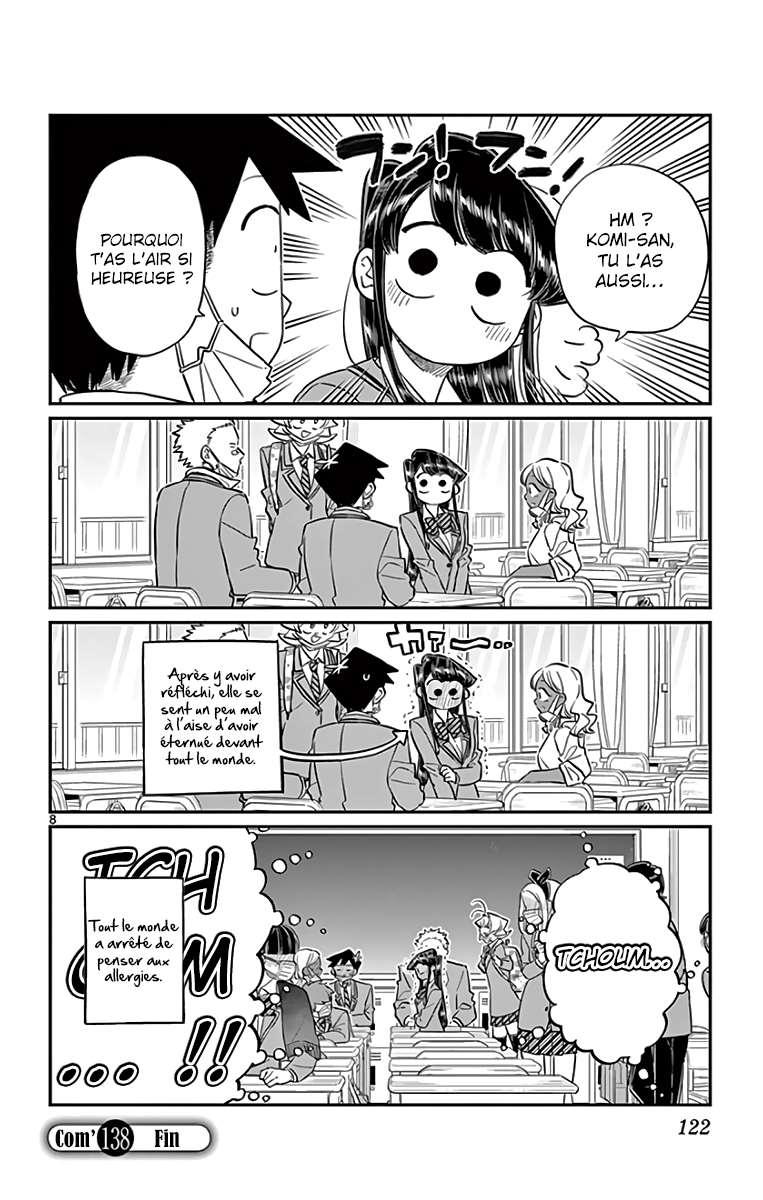  Komi-san wa Commu-shou desu. - Chapitre 138 - 9