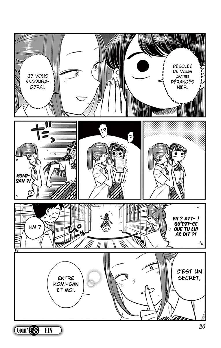  Komi-san wa Commu-shou desu. - Chapitre 58 - 22