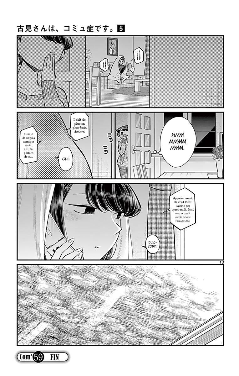  Komi-san wa Commu-shou desu. - Chapitre 59 - 15