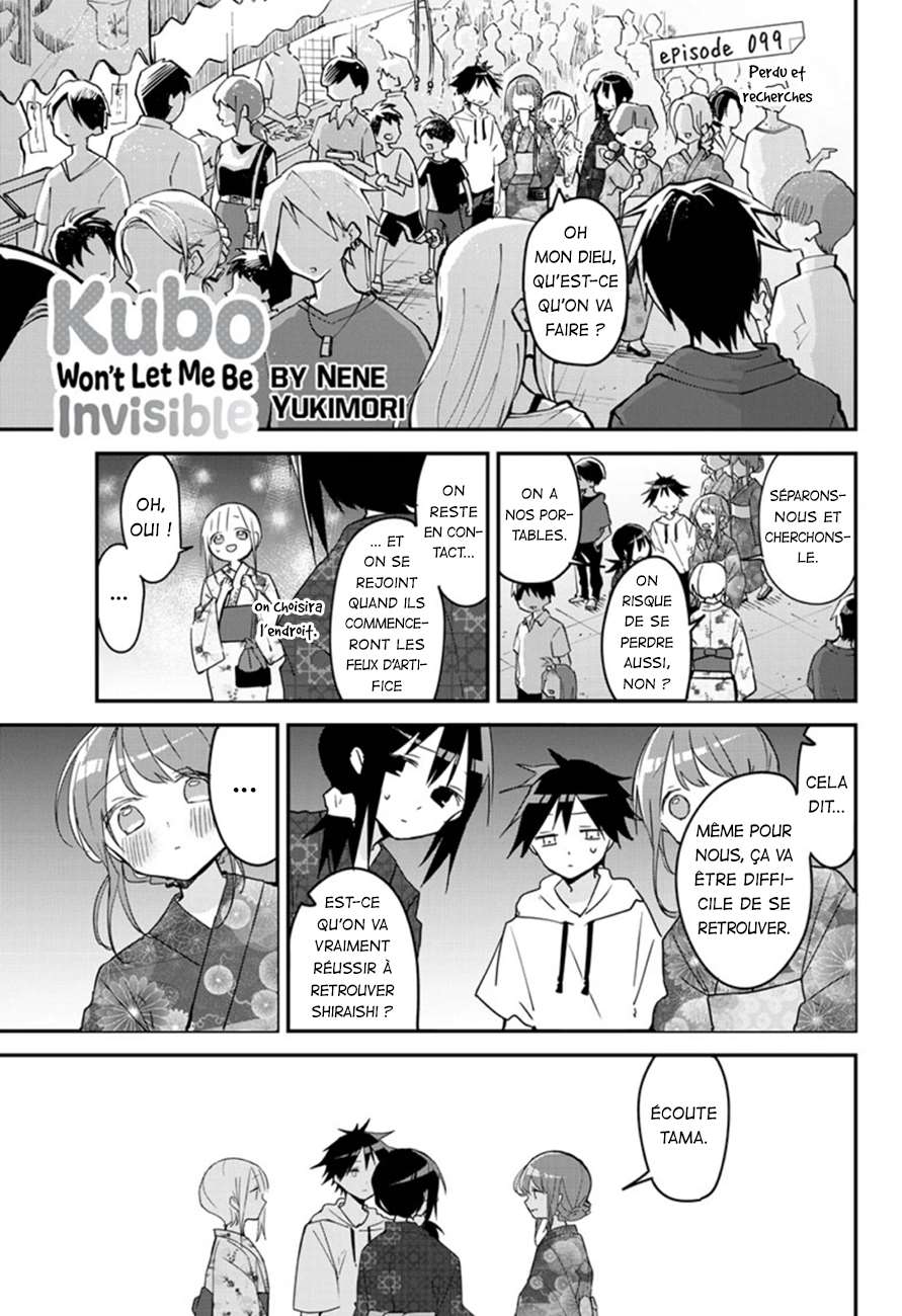  Kubo-san wa Mobu wo Yurusanai - Chapitre 99 - 3