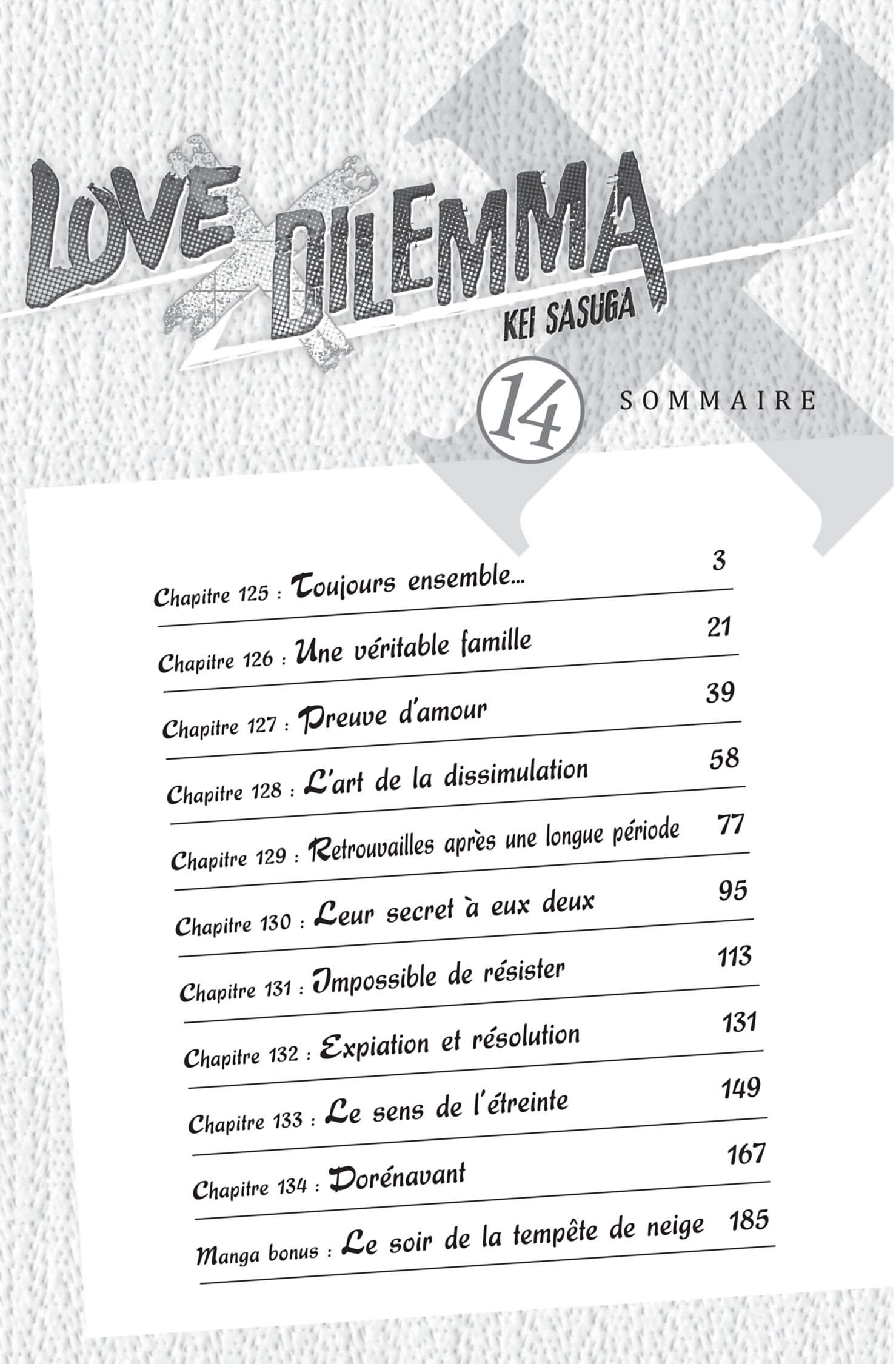  Love × Dilemma - Chapitre 125 - 3